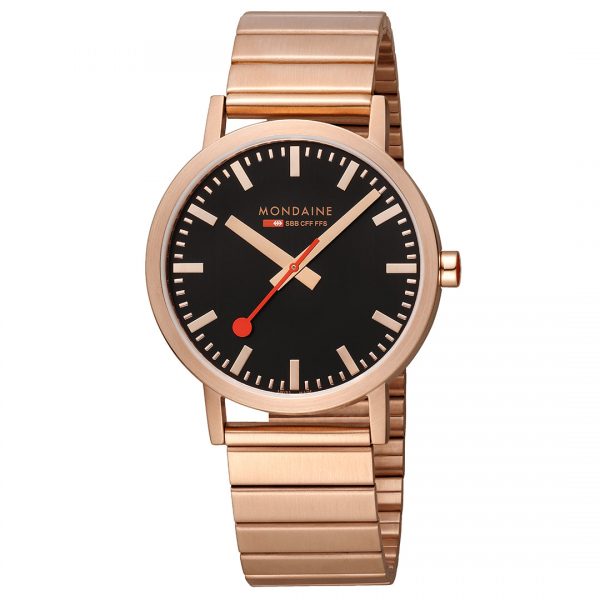 Classic Metal Rose Gold Watch 40mm - Image 4