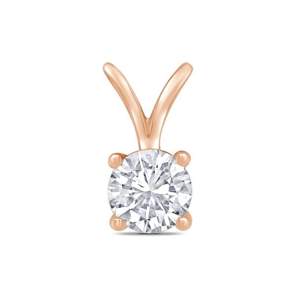 Rose Gold Diamond Slider Pendant