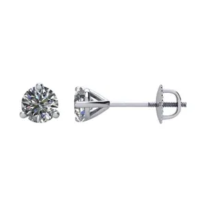 White Gold Natural Diamond Earrings